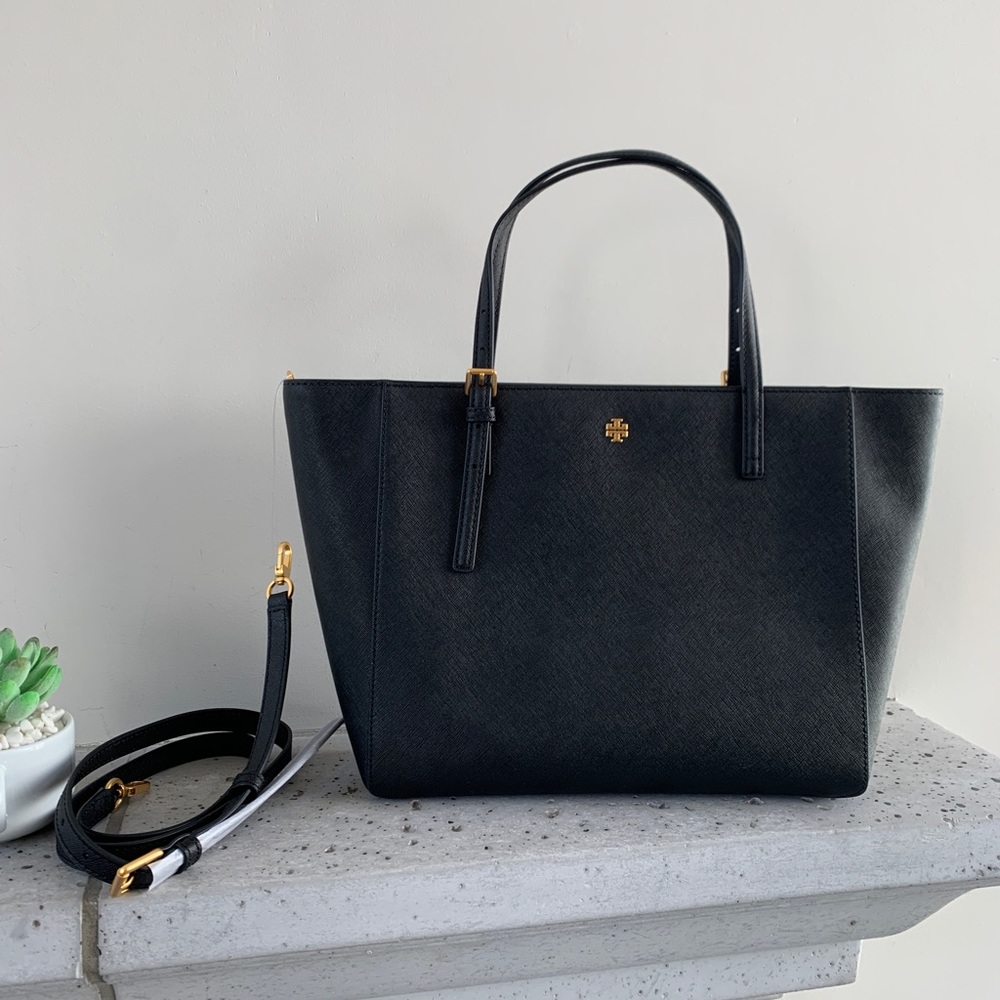 NWT Tory Burch Emerson Small Tote Shoulder Bag Crossbody